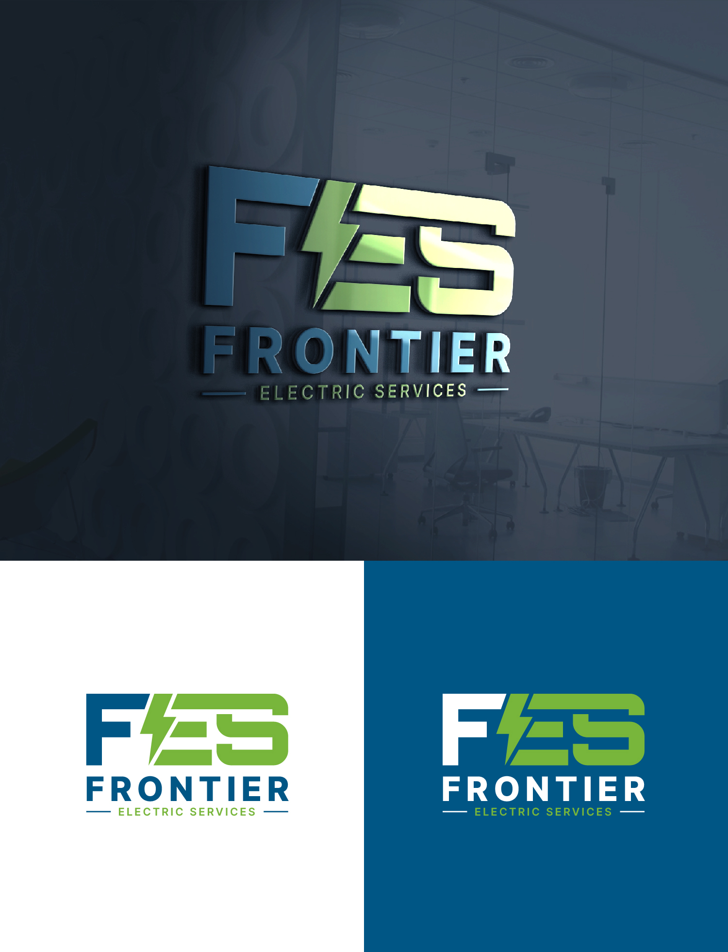 Logo Design by S.H Designs for Frontier Electric Services | Design #35818284