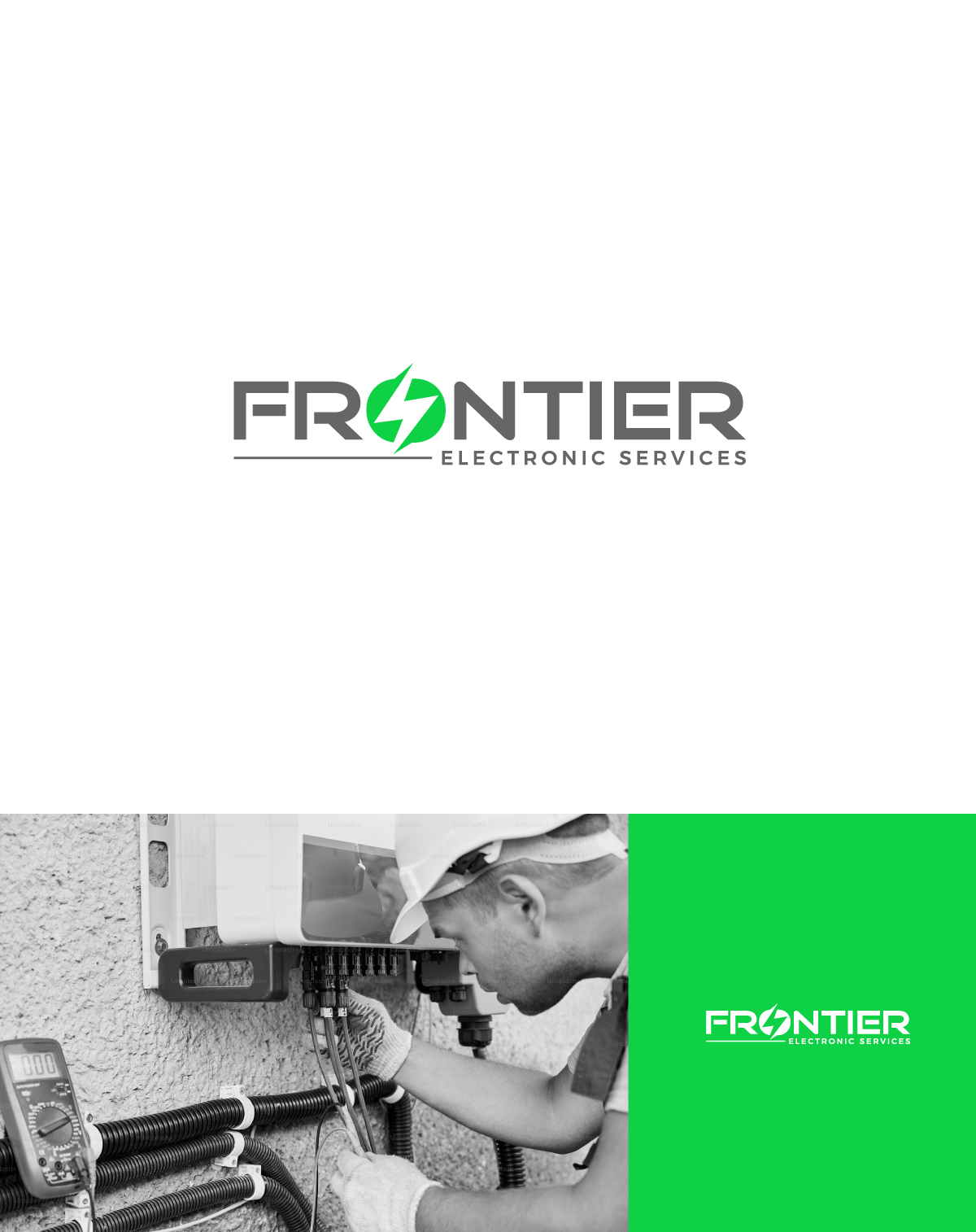 Diseño de Logo por apik. para Frontier Electric Services | Diseño #35824831