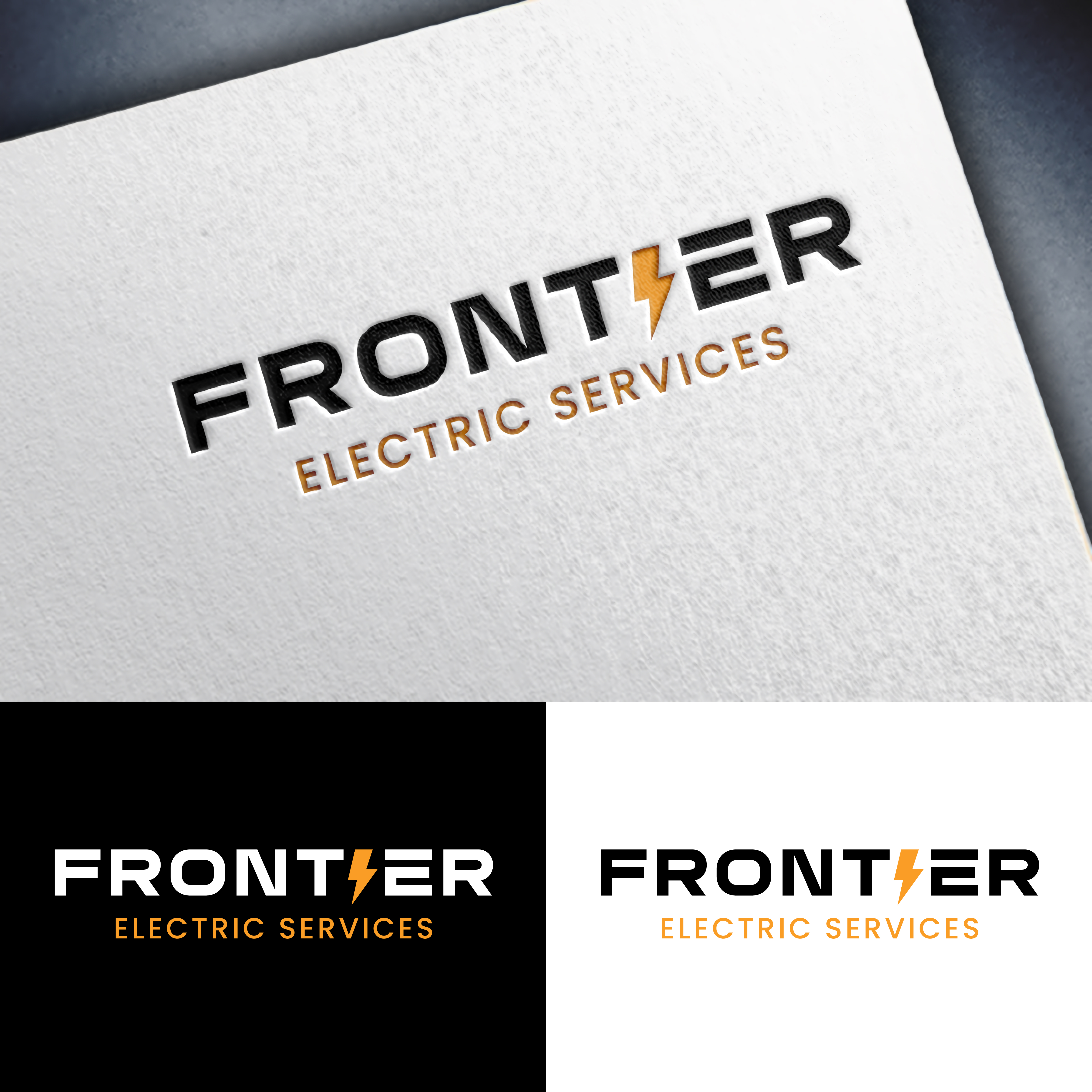 Diseño de Logo por John Mark Arts para Frontier Electric Services | Diseño #35817775