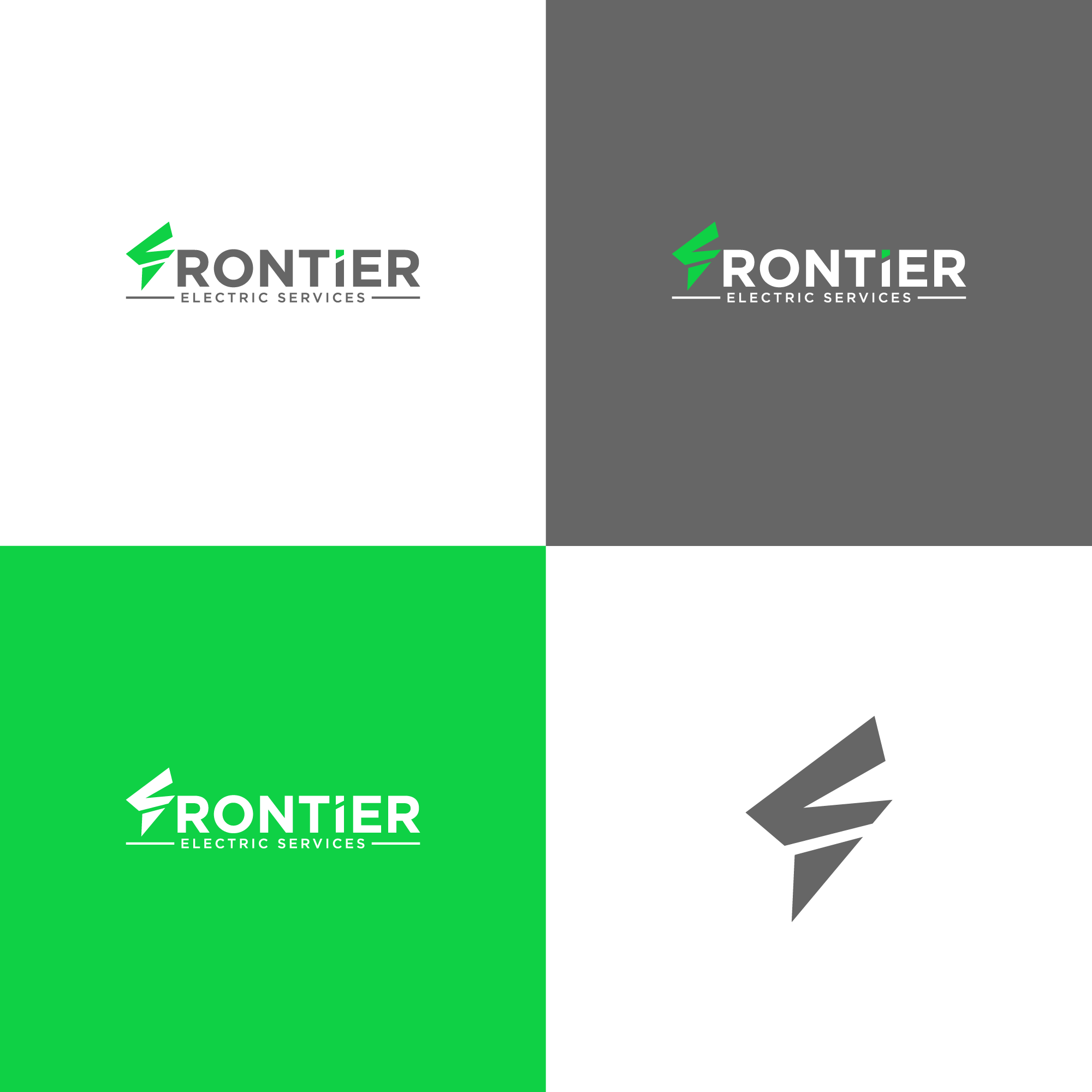 Logo Design by erlangga87 for Frontier Electric Services | Design #35818750