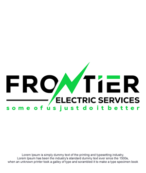 Logo-Design von Abigaill_design für Frontier Electric Services | Design: #35819271
