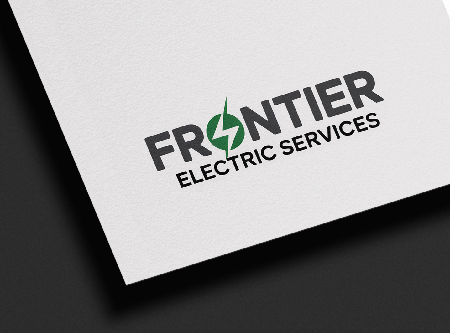 Logo-Design von evoke studio für Frontier Electric Services | Design #35825181
