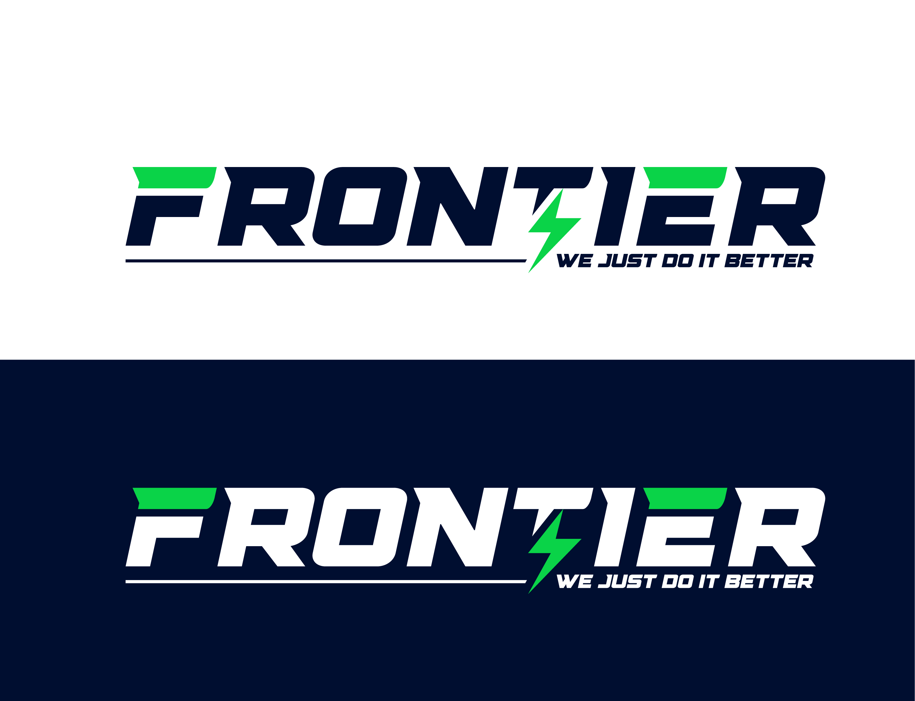 Diseño de Logo por UMBRA Designs para Frontier Electric Services | Diseño #35818064