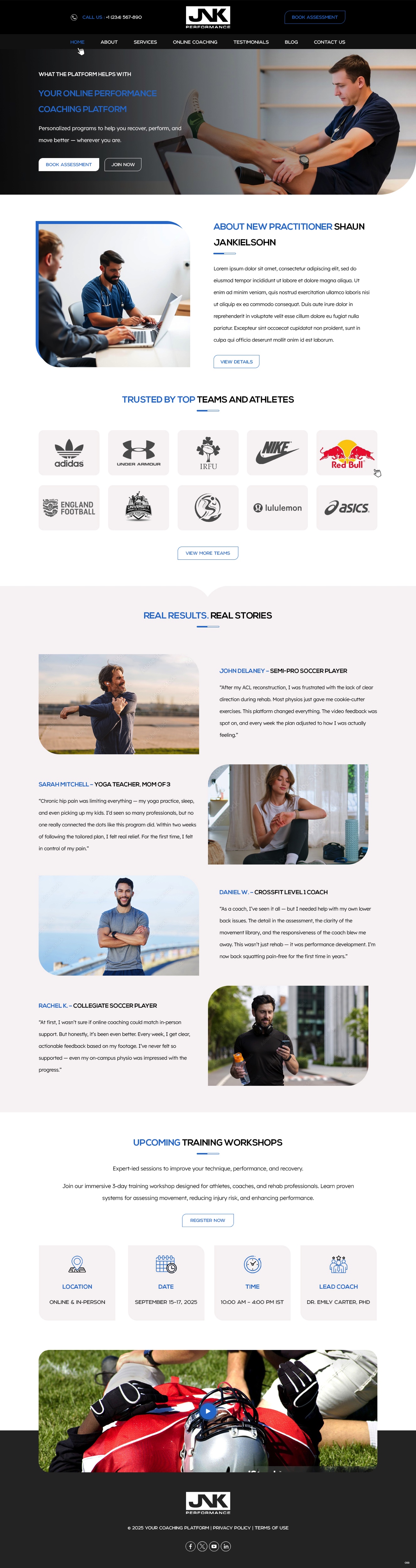 Web Design by pb for this project | Design #35838905