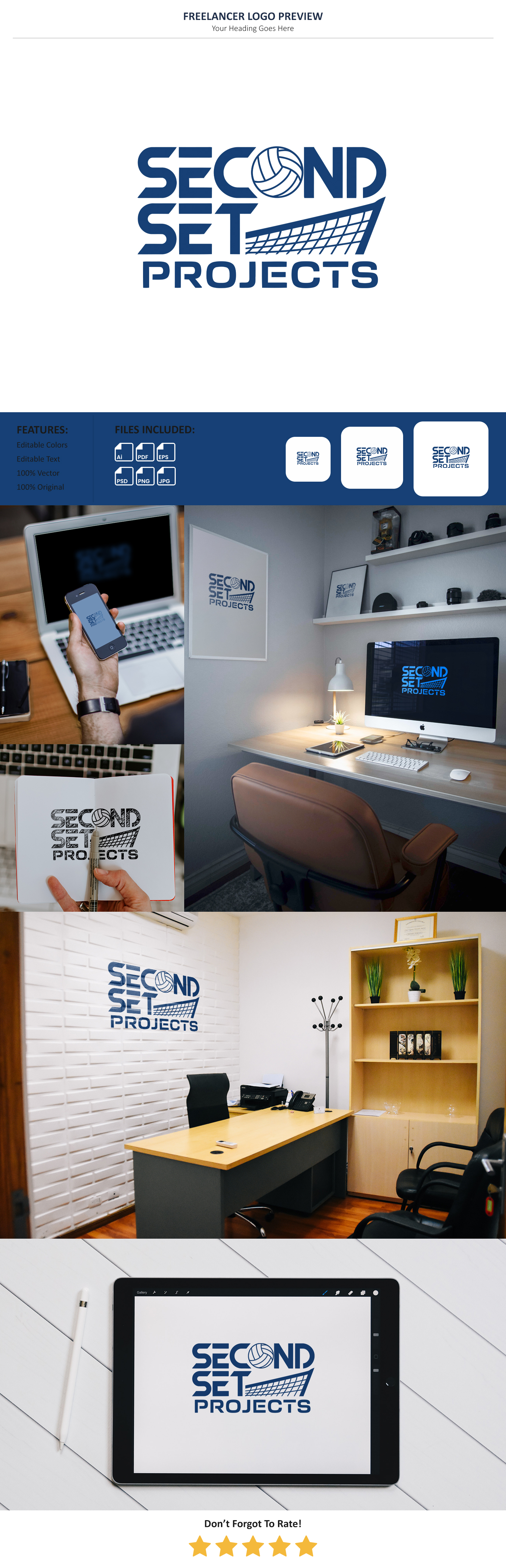 Diseño de Logo por VectorForge para Second Set Projects | Diseño #35824076