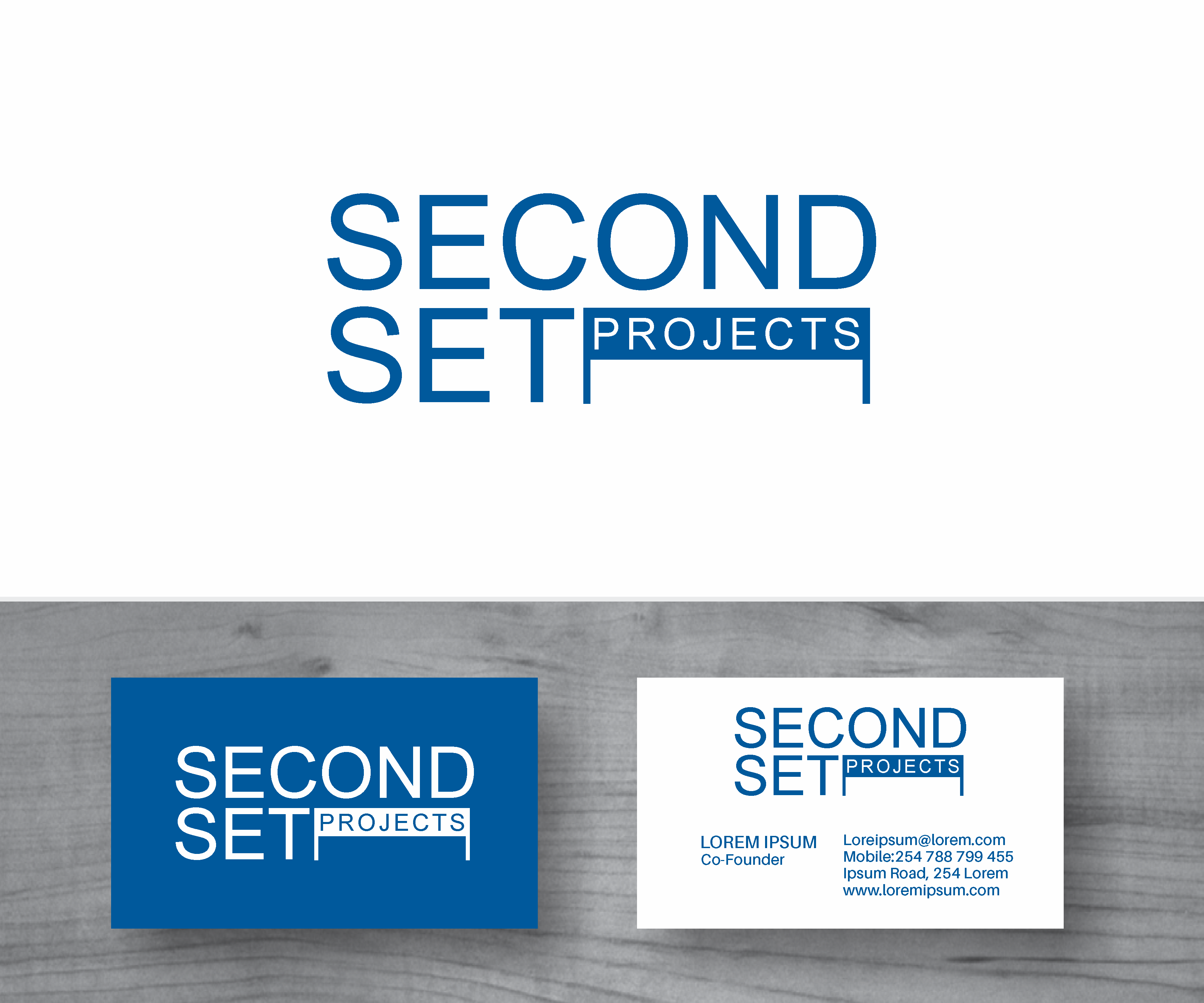 Logo Design by MBARO for Second Set Projects | Design #35862163