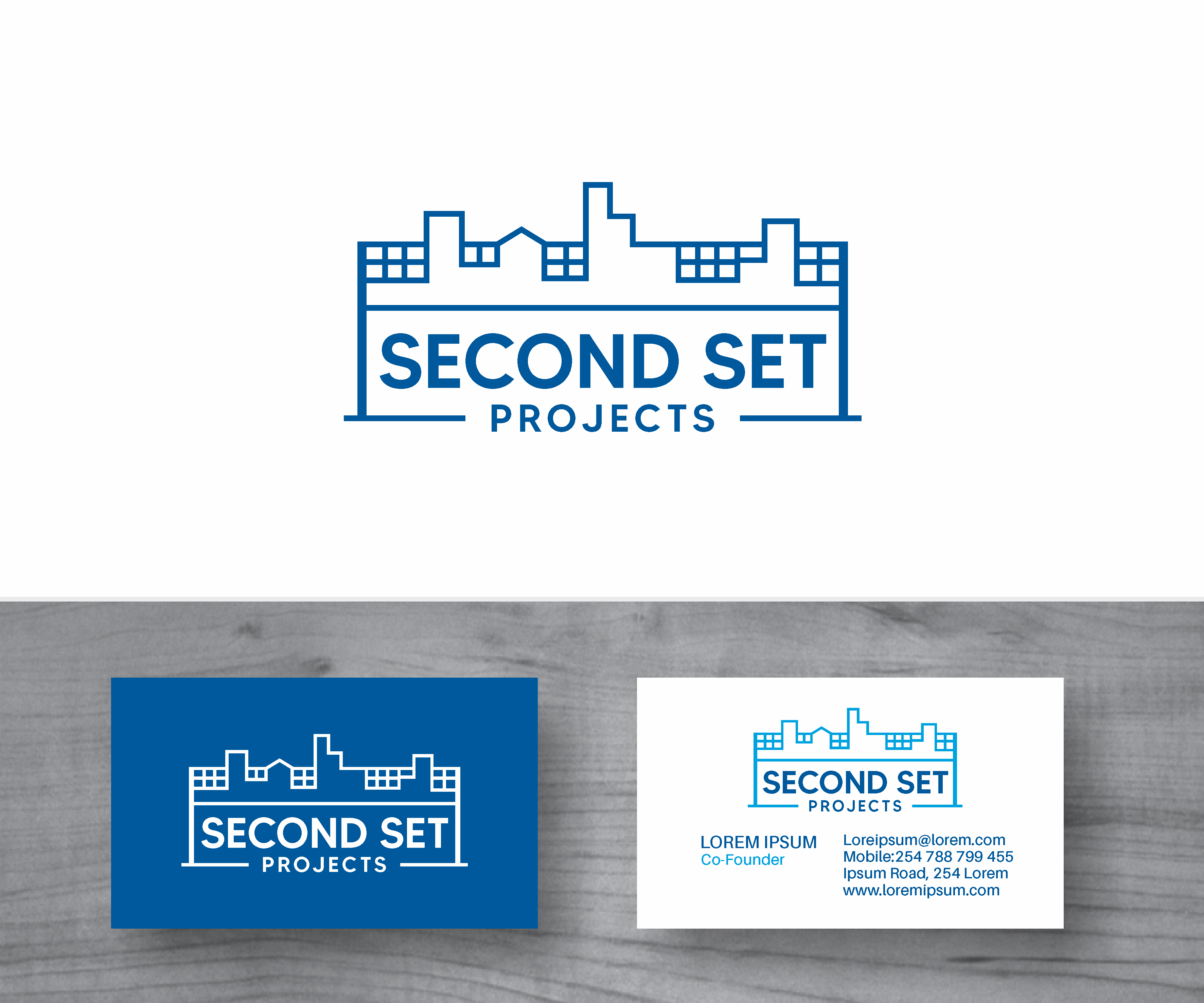 Logo Design by MBARO for Second Set Projects | Design #35862164