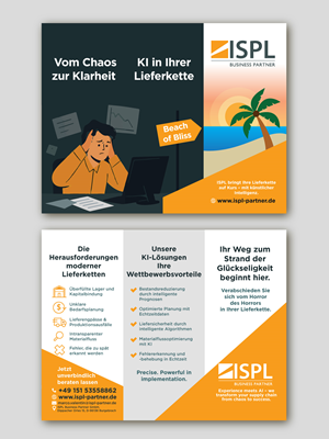 Flyer Design by Sergio Coelho for ISPL Business Partner GmbH | Design: #35823347