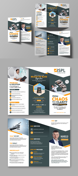 Flyer Design by debdesign for ISPL Business Partner GmbH | Design: #35827586