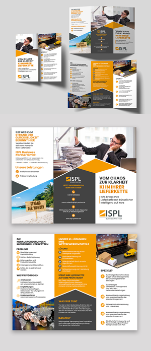 Flyer Design by debdesign for ISPL Business Partner GmbH | Design: #35834979