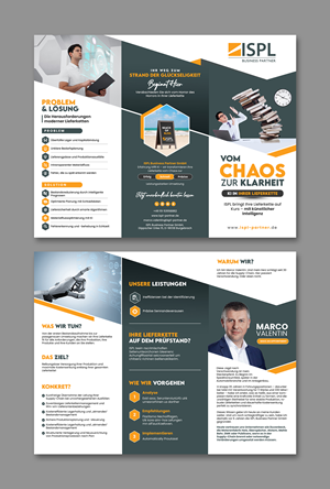 Flyer Design by debdesign for ISPL Business Partner GmbH | Design: #35835921