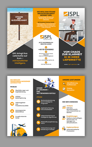 Flyer Design by debdesign for ISPL Business Partner GmbH | Design: #35836038