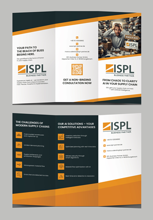 Flyer Design by saurov for ISPL Business Partner GmbH | Design: #35835518