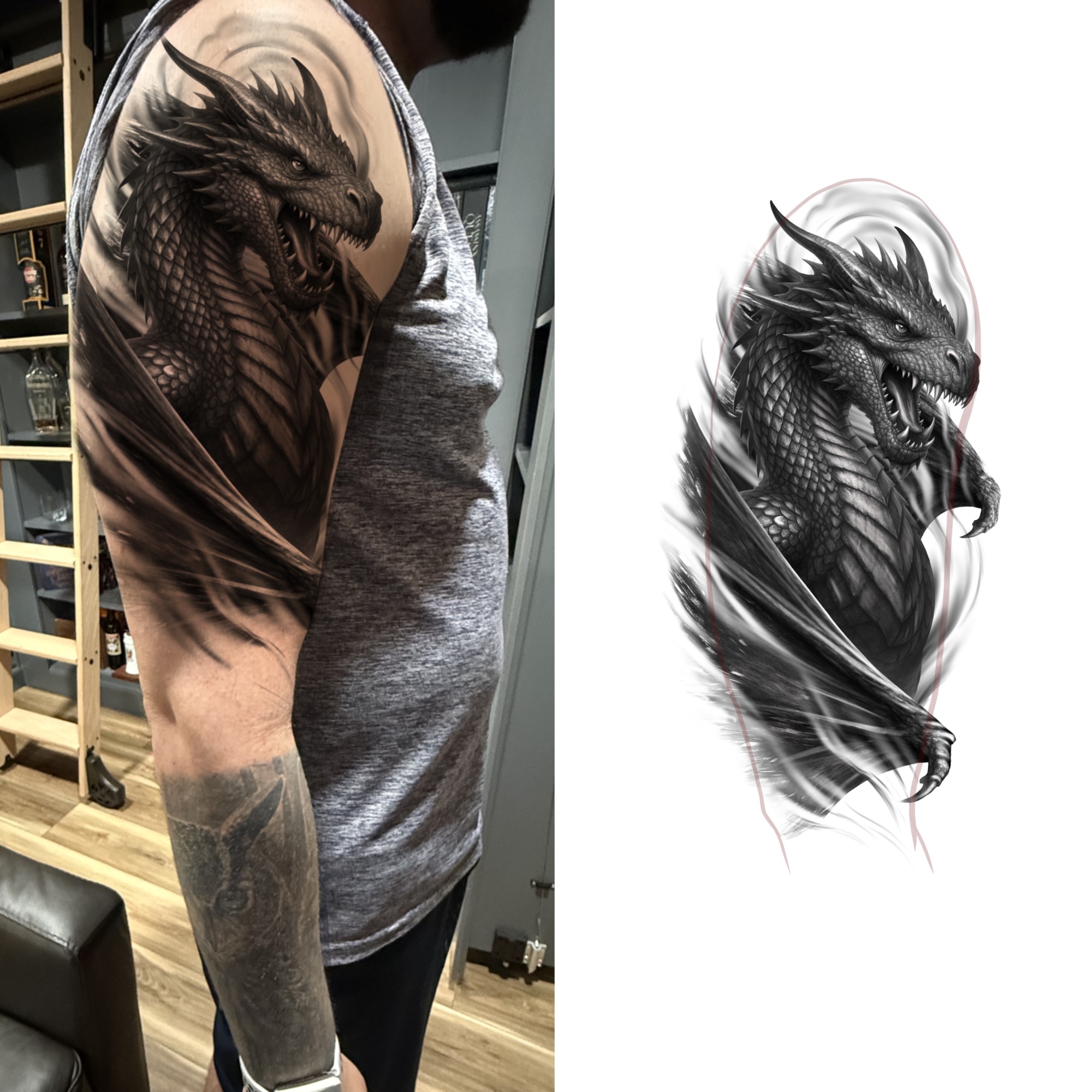 Diseño de Tatuaje por bangkat para este proyecto | Diseño #35857116