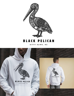 Design de T-shirt par sanislarasati pour Black Pelican Seafood Company | Design #35827235