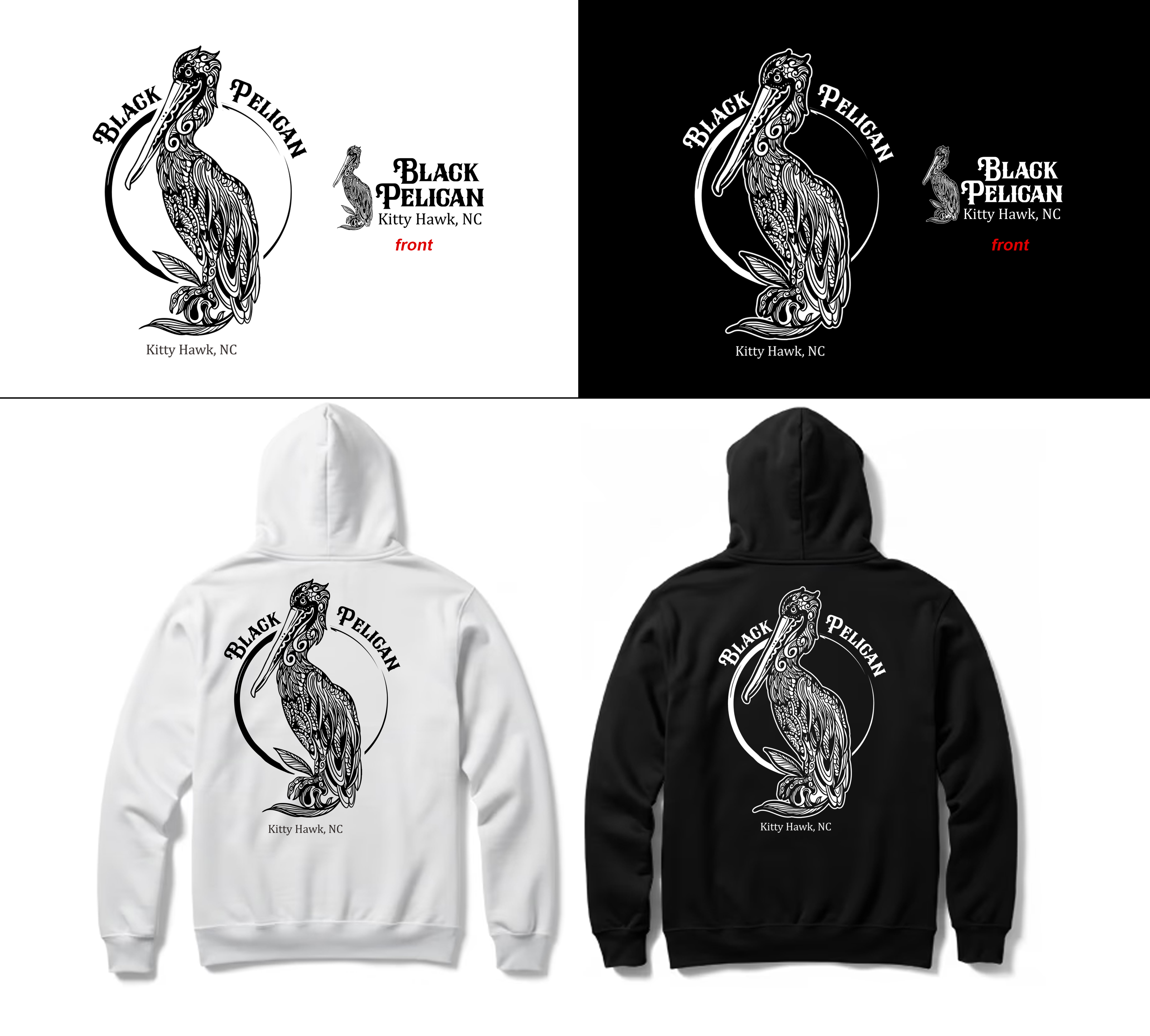 T-Shirt-Design von guruntool für Black Pelican Seafood Company | Design #35828464