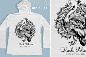T-Shirt-Design von MDesigns ™ für Black Pelican Seafood Company | Design: #35825064