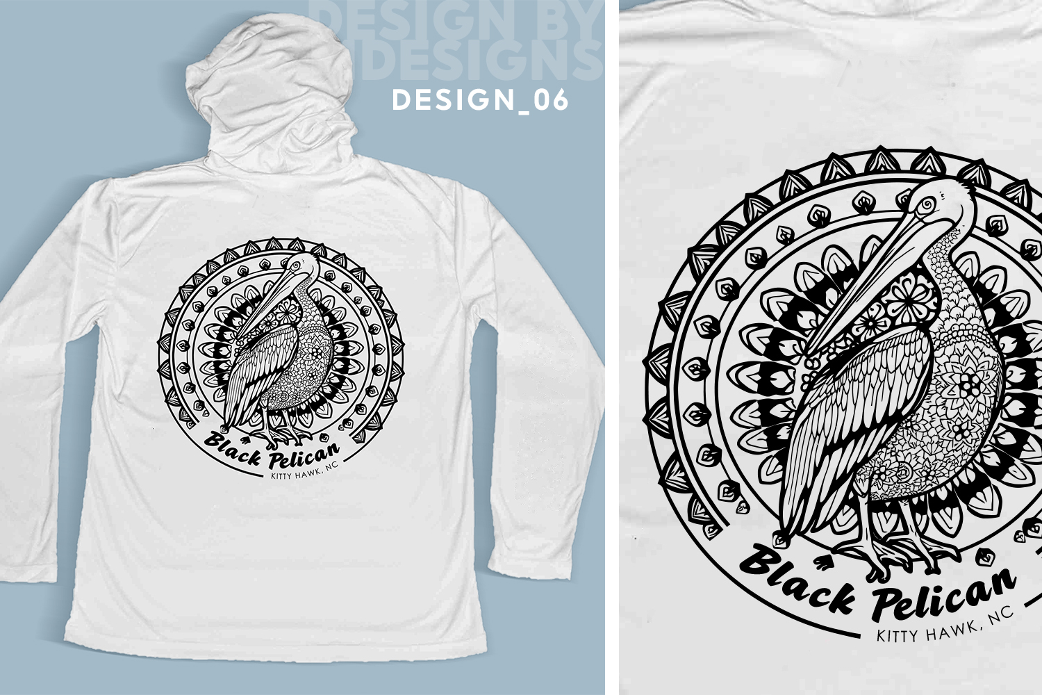 Design de T-shirt par MDesigns ™ pour Black Pelican Seafood Company | Design #35825135