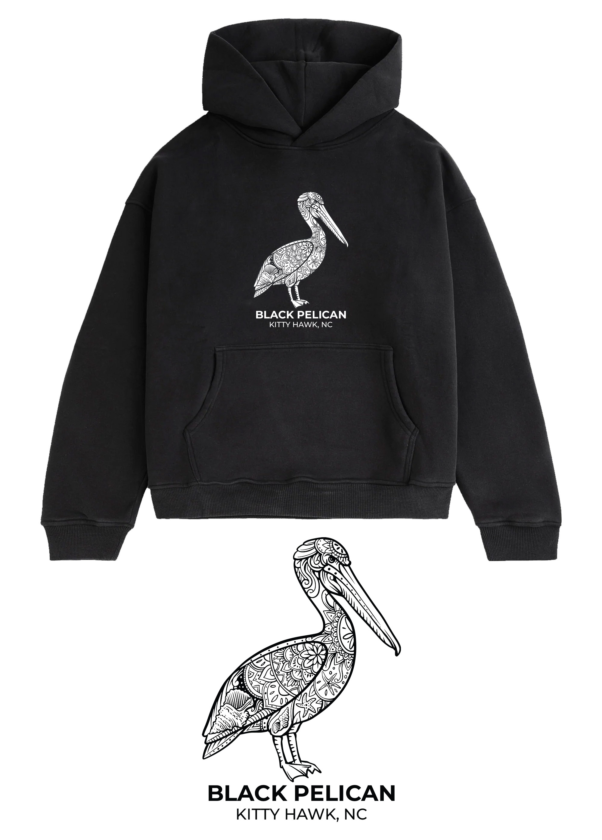 Diseño de Camiseta por joneerror para Black Pelican Seafood Company | Diseño #35827785