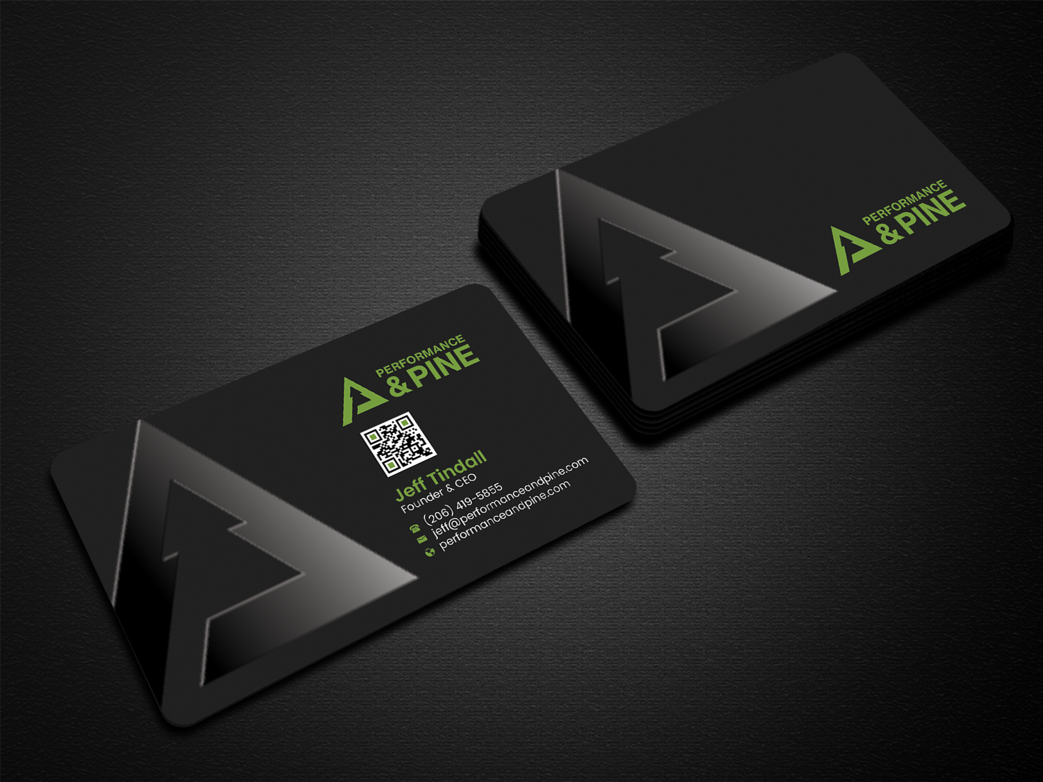 Business Card Design by Graphixpointt for Performance & Pine | Design #35827041