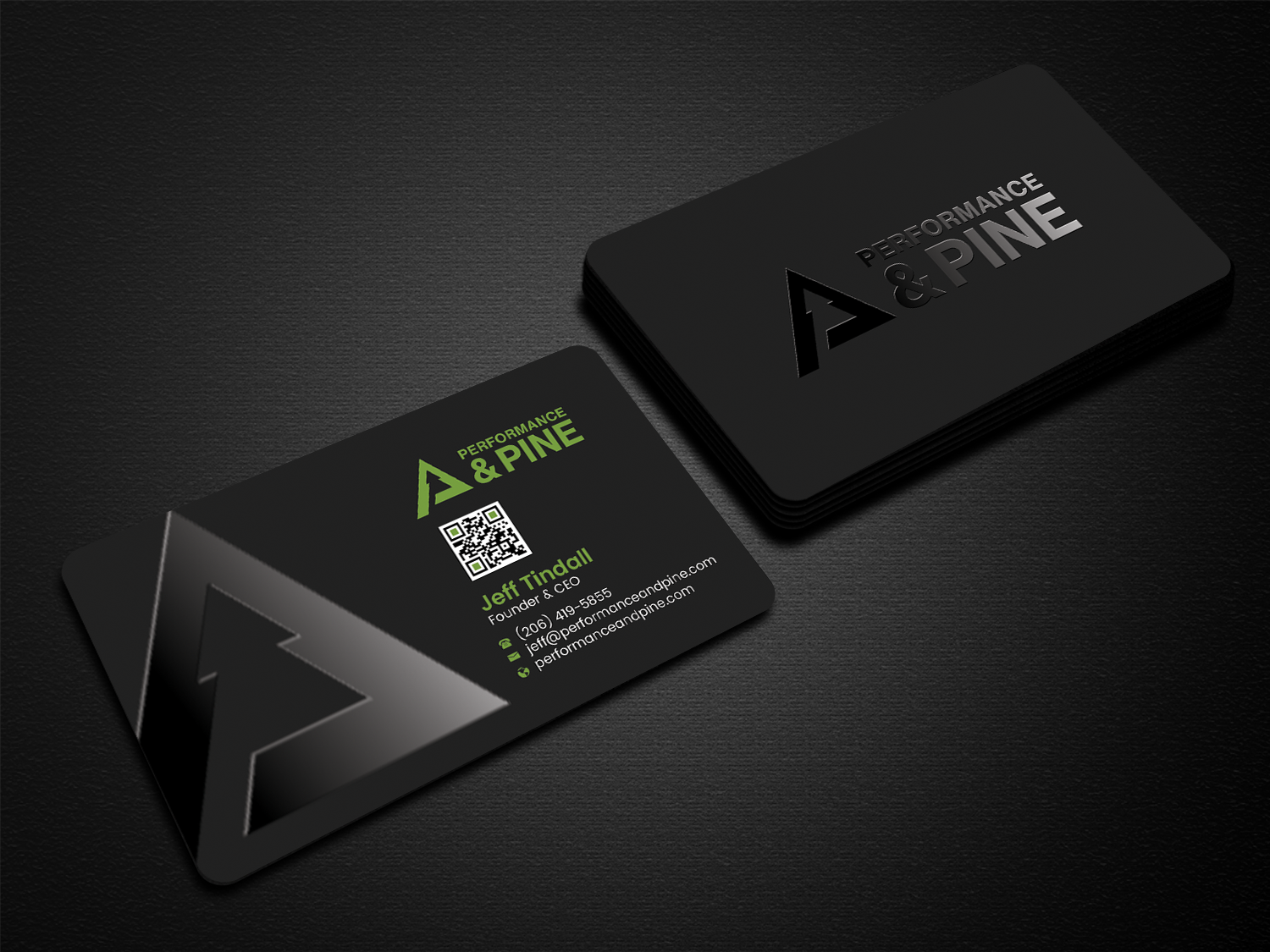 Business Card Design by Graphixpointt for Performance & Pine | Design #35827043