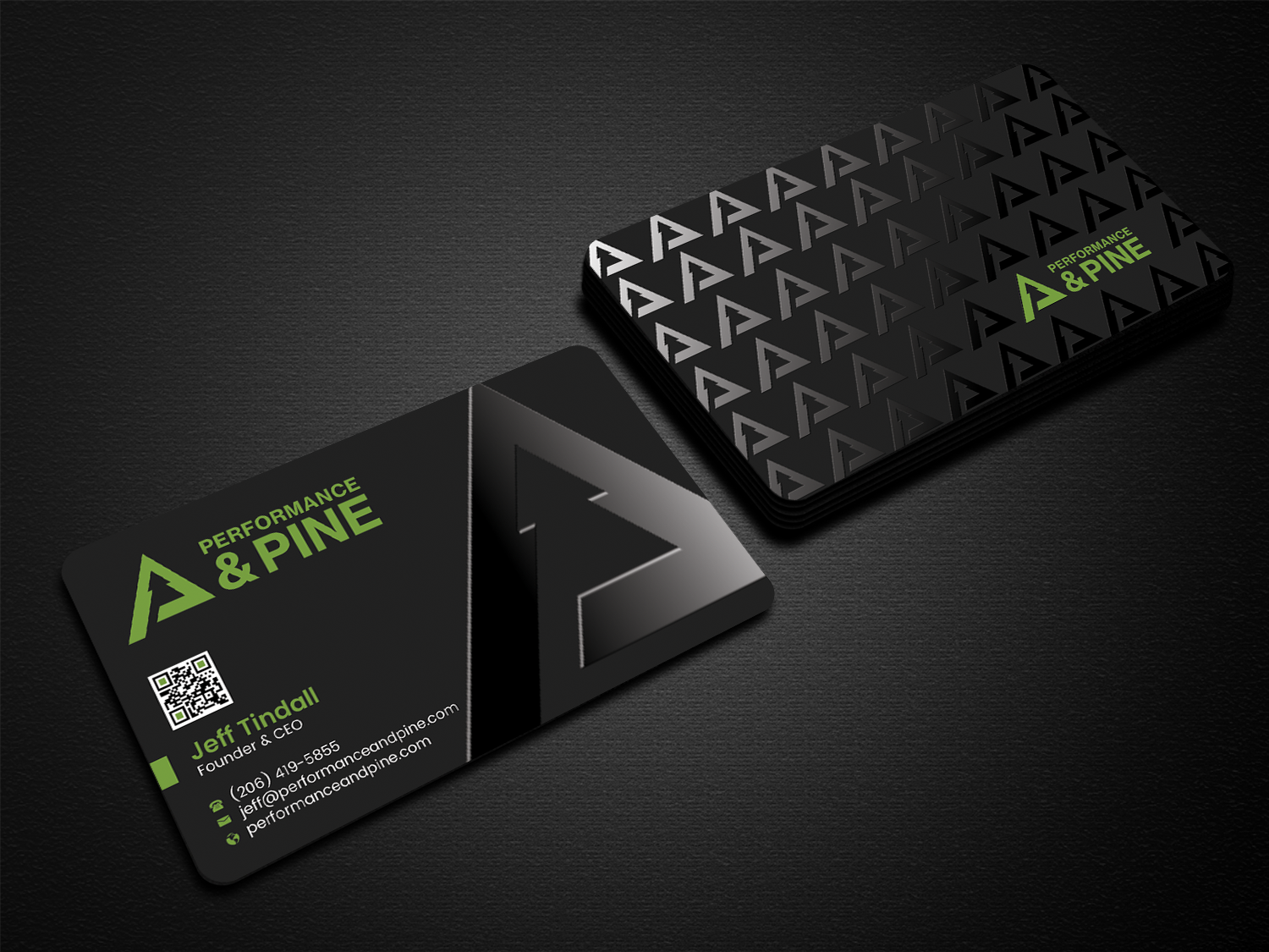 Business Card Design by Graphixpointt for Performance & Pine | Design #35827046