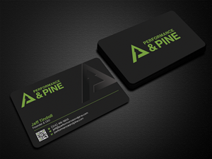 Business Card Design by Graphixpointt for Performance & Pine | Design: #35827050