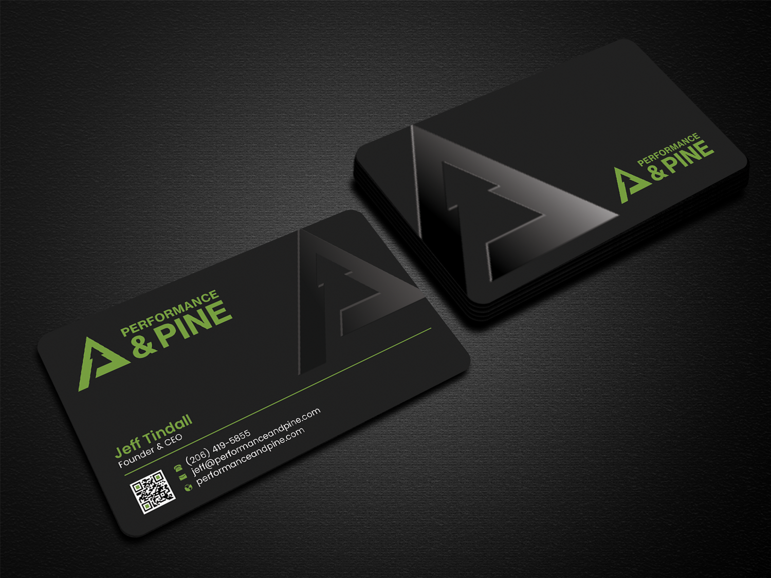 Diseño de Tarjeta de Presentación por Graphixpointt para Performance & Pine | Diseño #35827051