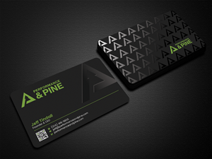 Business Card Design by Graphixpointt for Performance & Pine | Design: #35827052