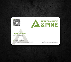 Design de Carte de Visite par Expert Bappy pour Performance & Pine | Design : #35825641