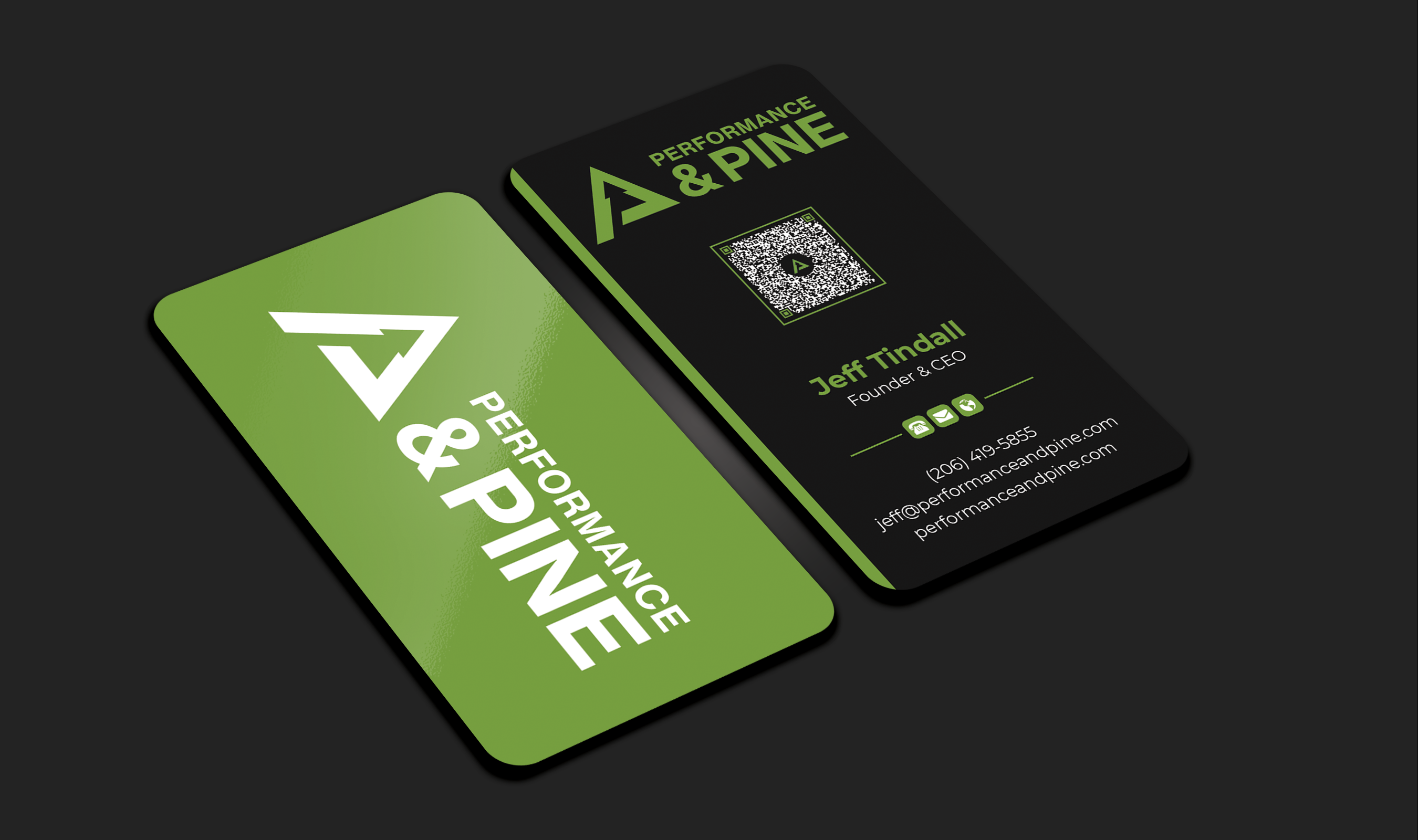 Business Card Design by Expert Bappy for Performance & Pine | Design #35827682