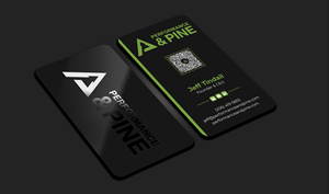 Business Card Design by Expert Bappy for Performance & Pine | Design: #35827683