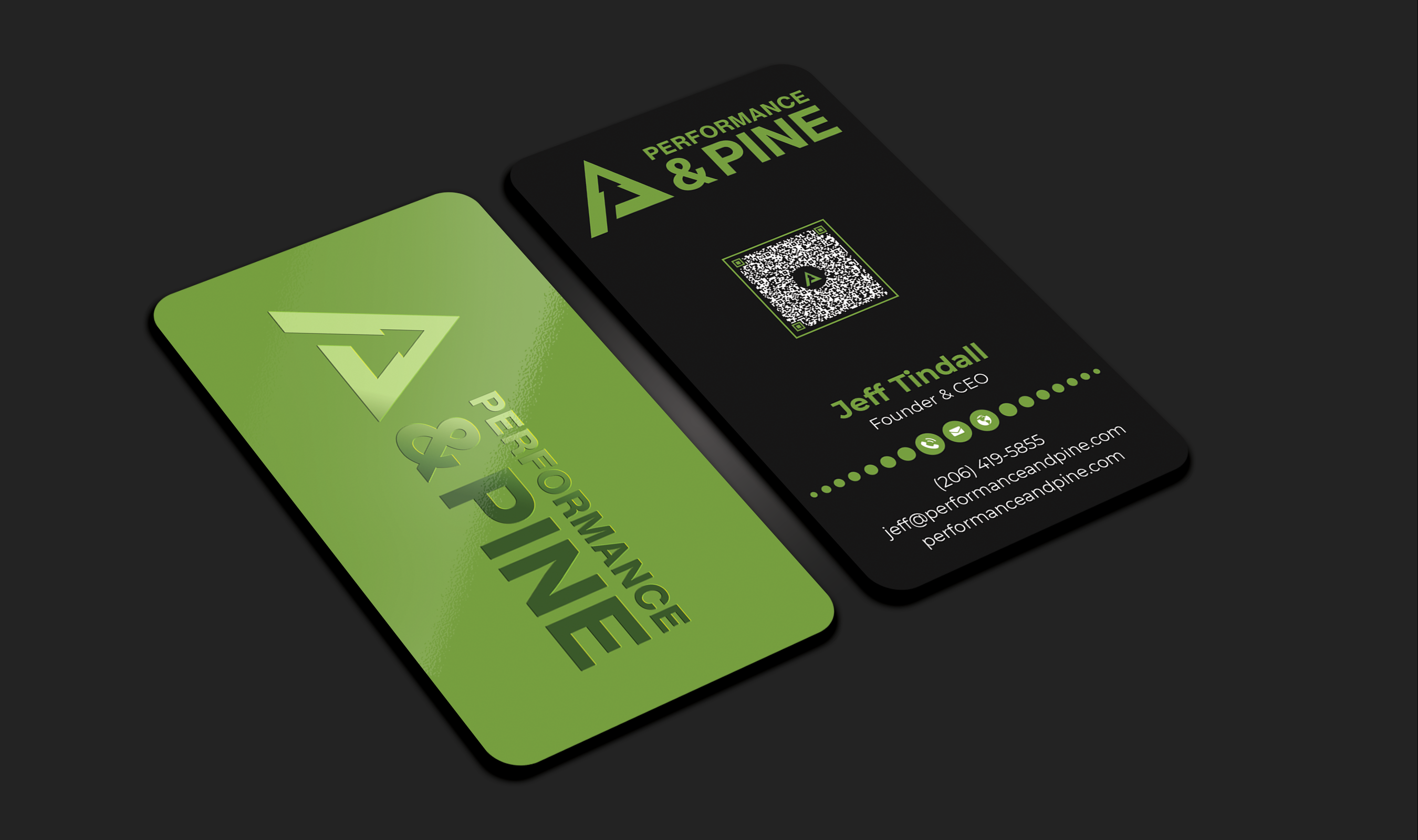 Business Card Design by Expert Bappy for Performance & Pine | Design #35827783