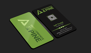 Business Card Design by Expert Bappy for Performance & Pine | Design: #35827783