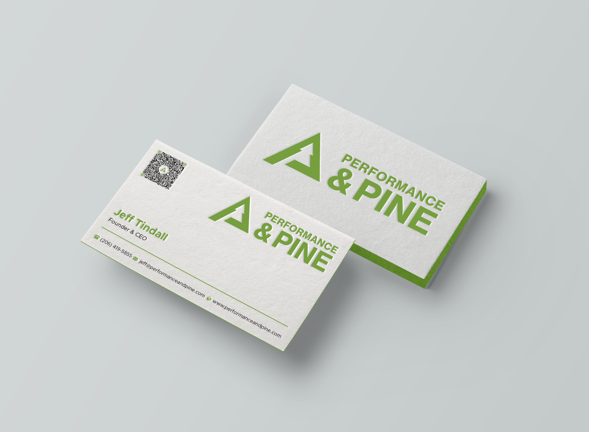 Business Card Design by Expert Bappy for Performance & Pine | Design #35828509