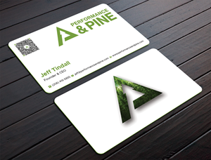 Business Card Design by Expert Bappy for Performance & Pine | Design: #35828580