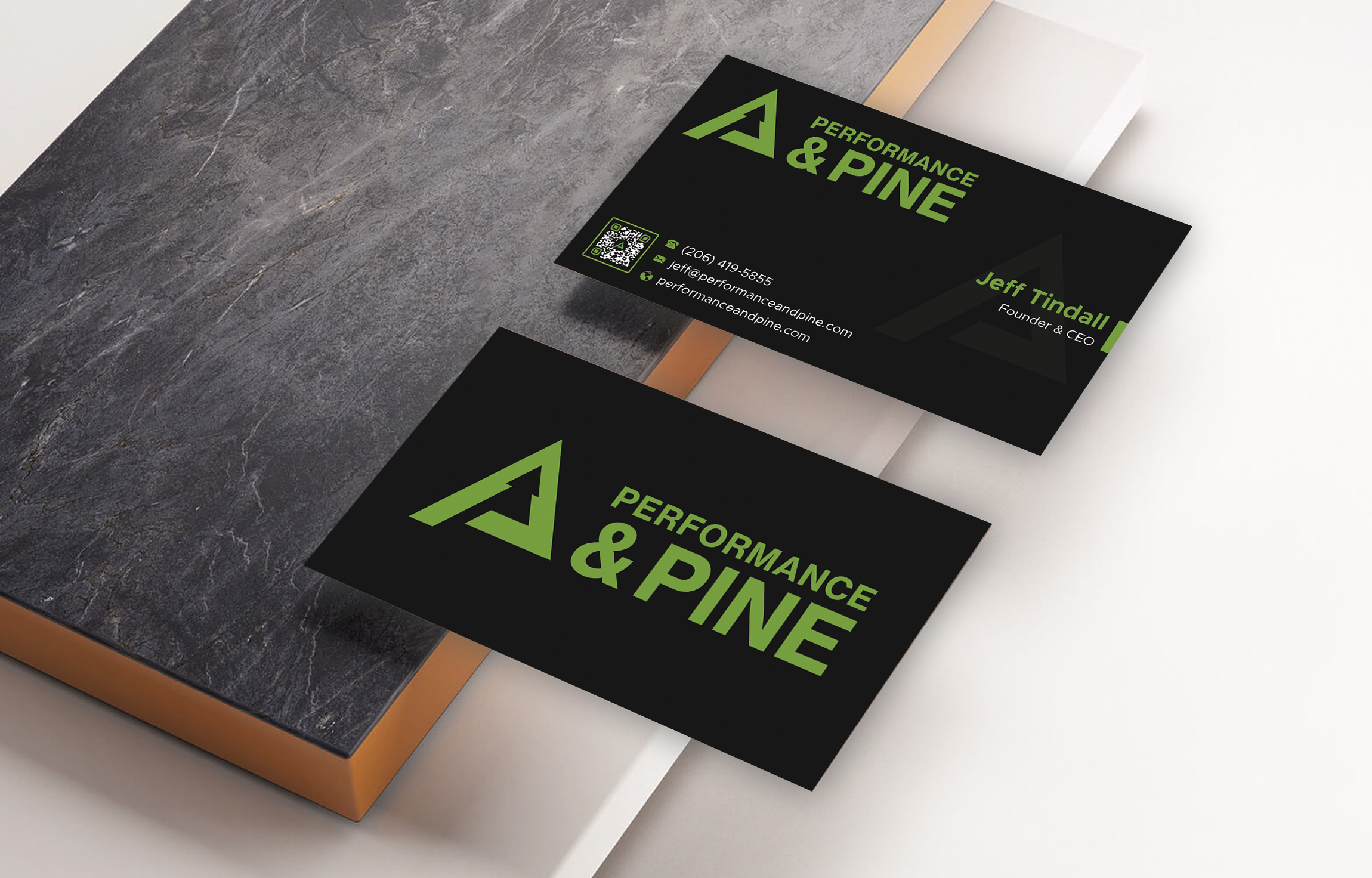 Diseño de Tarjeta de Presentación por Expert Bappy para Performance & Pine | Diseño #35829340
