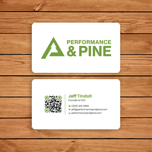 Business Card Design by Expert Bappy for Performance & Pine | Design: #35829439