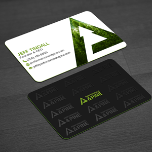 Business Card Design by WellDesign for Performance & Pine | Design: #35829307