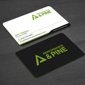 Business Card Design by WellDesign for Performance & Pine | Design: #35829308