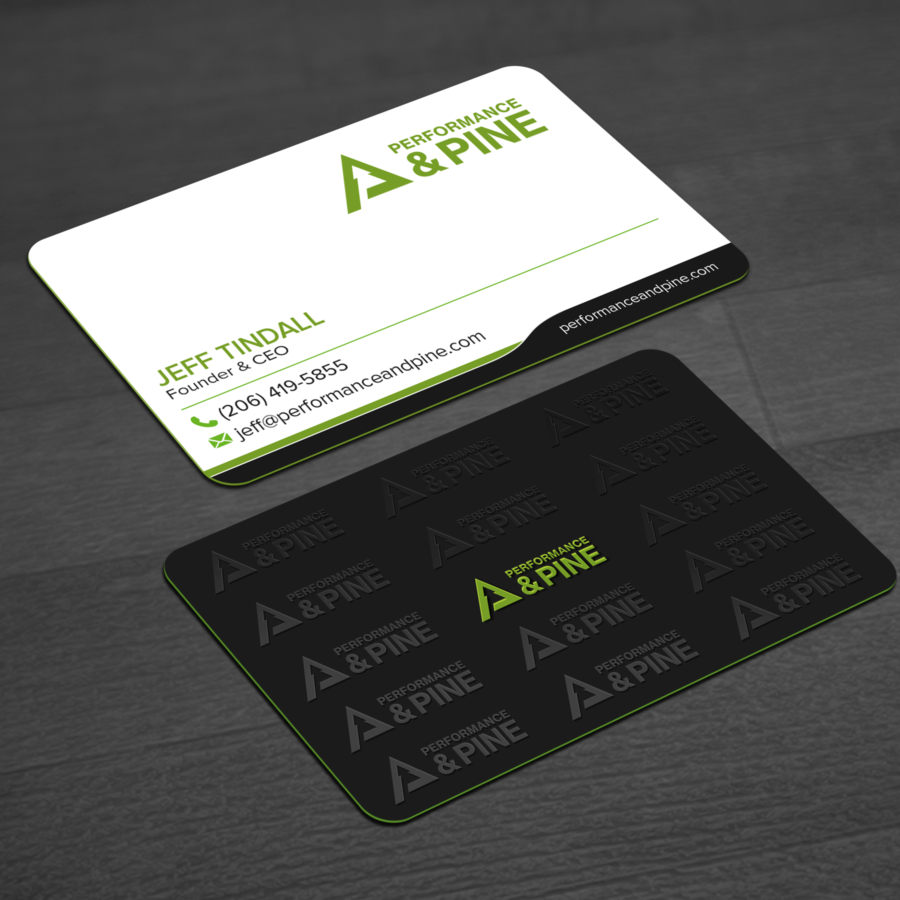 Business Card Design by WellDesign for Performance & Pine | Design #35829309