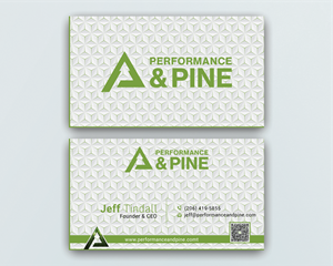 Business Card Design by DesignerShahadat for Performance & Pine | Design: #35827558