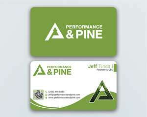Business Card Design by DesignerShahadat for Performance & Pine | Design: #35827573