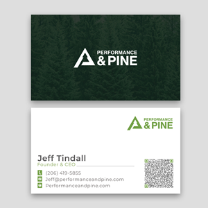 Business Card Design by Majed D for Performance & Pine | Design: #35829476