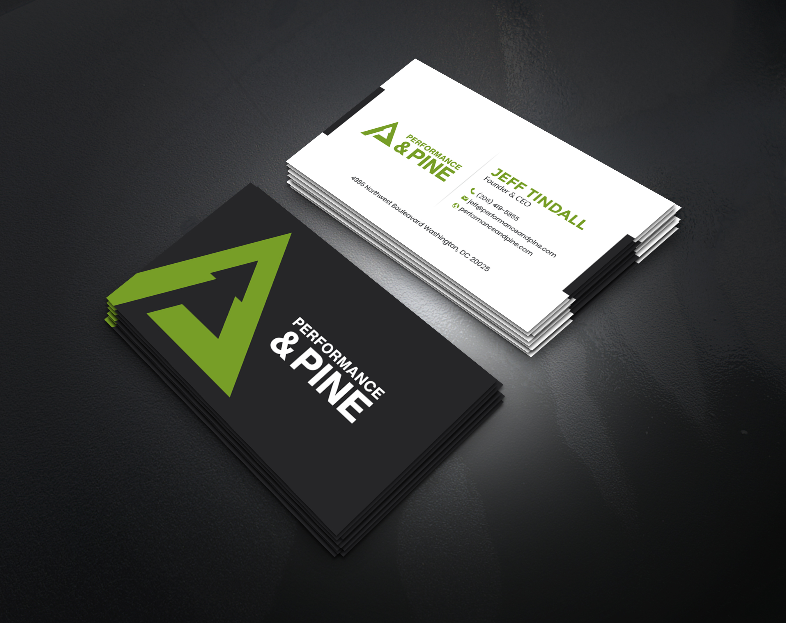 Business Card Design by artbitin for Performance & Pine | Design #35825499