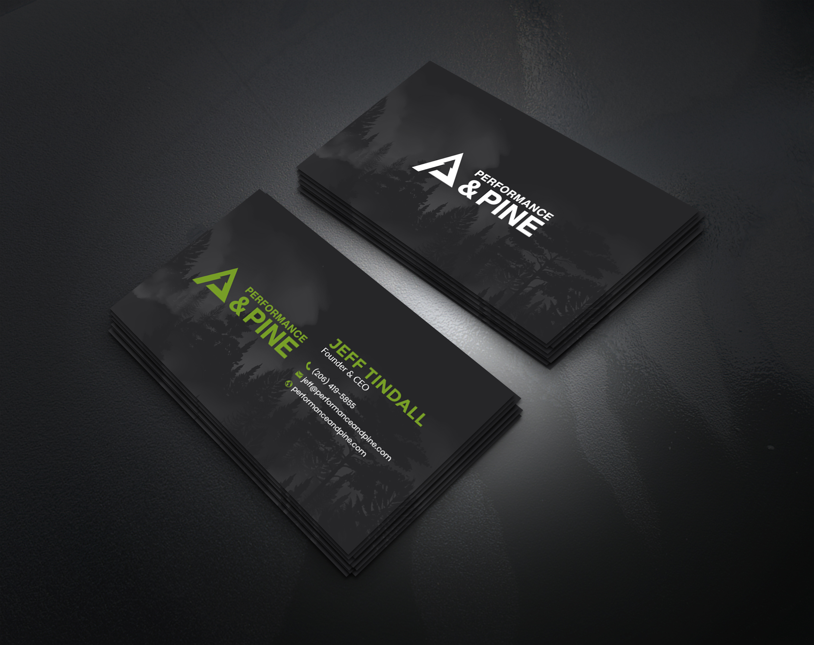 Business Card Design by artbitin for Performance & Pine | Design #35825501