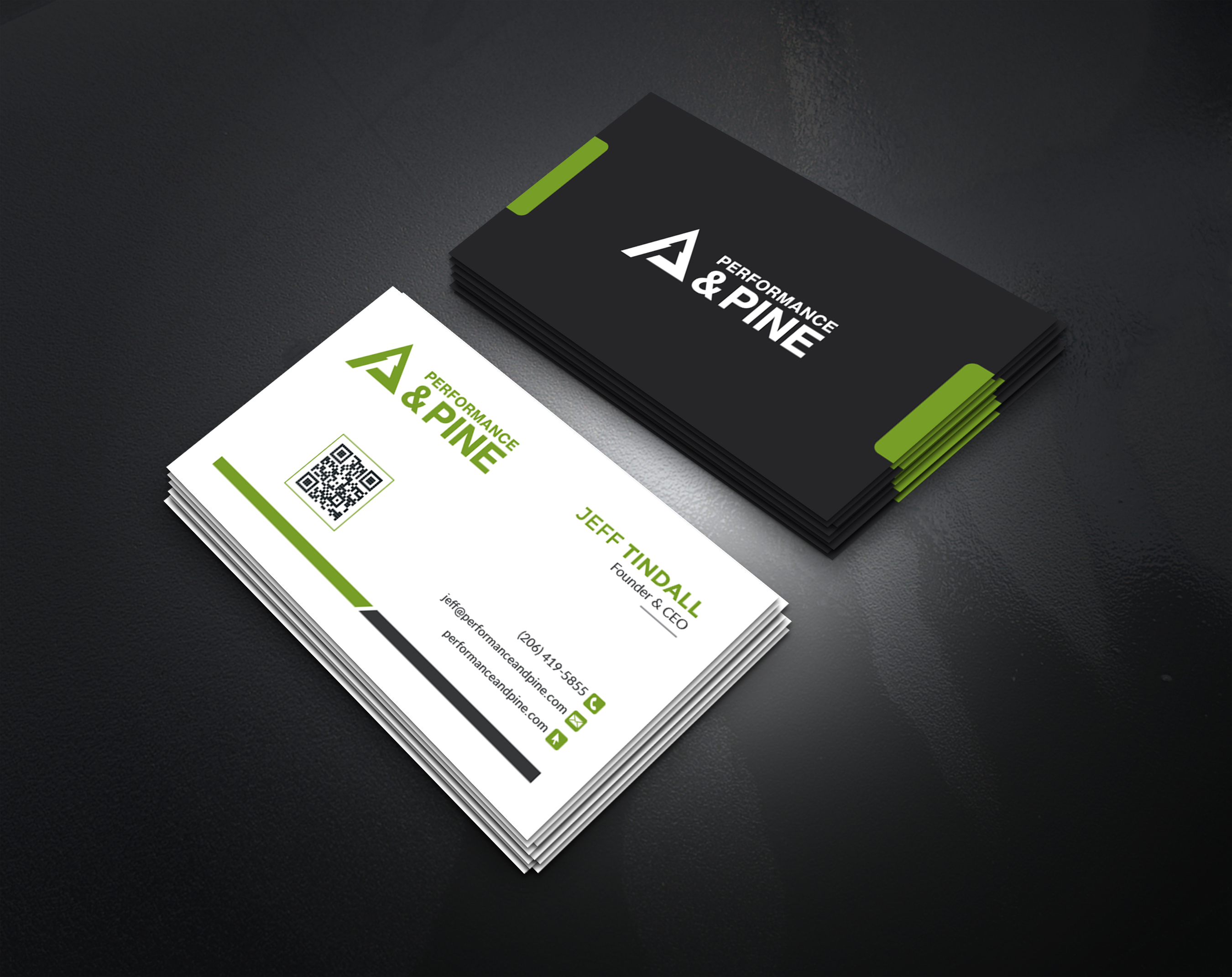 Business Card Design by artbitin for Performance & Pine | Design #35825504