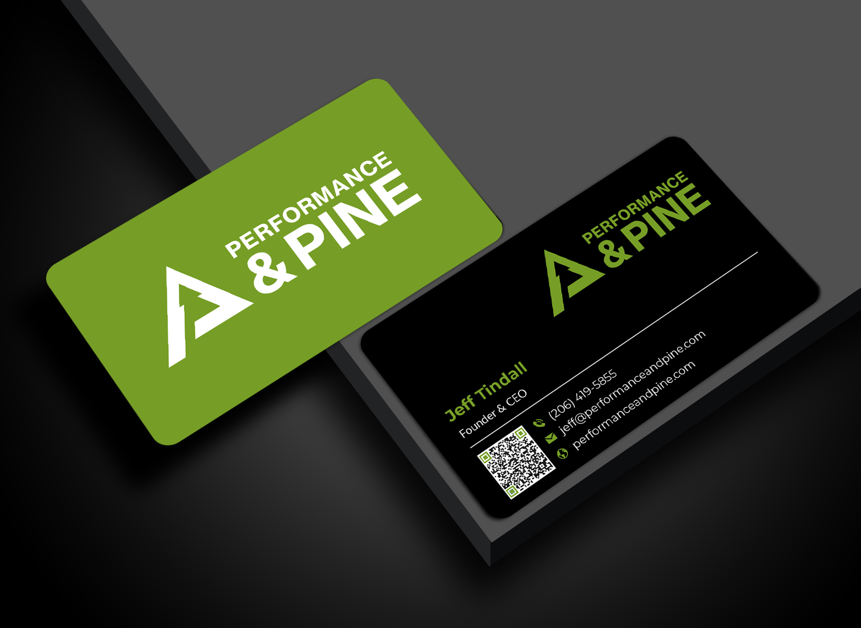 Business Card Design by designer1975 for Performance & Pine | Design #35825349