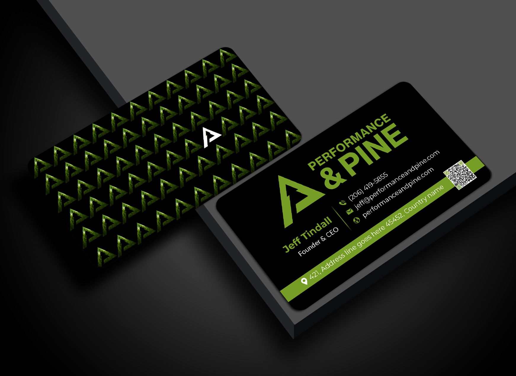 Business Card Design by JS Desiger for Performance & Pine | Design #35825458