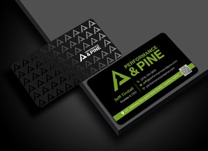 Business Card Design by designer1975 for Performance & Pine | Design: #35825484